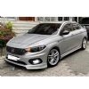 Fiat Egea Çıkıntılı Yan Marşpiyel Seti Mat Siyah Plastik 2 Adet 2015 2016 2017 2018 2019 2020 2021