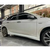 Fiat Egea Düz Yan Marşpiyel Seti Mat Siyah Plastik 2 Adet 2015 2015 2017 2018 2019 2020 2021