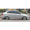 Hyundai Accent Era Yan Marşpiyel Seti Mat Siyah Plastik 2 Adet 2006 2007 2008 2009 2010