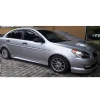 Hyundai Accent Era Yan Marşpiyel Seti Mat Siyah Plastik 2 Adet 2006 2007 2008 2009 2010