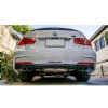 Bmw F30 3 Serisi M Technic Difüzör Difizör Plastik Parlak Siyah Sağ Sol Çift Arka-bodykit-ek-karlık