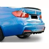 Bmw F30 3 Serisi M Technic Difüzör Difizör Plastik Parlak Siyah Sol Çift Arka-bodykit-ek-karlık