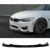 Bmw F32 4 Serisi M4 Vorstainer Ön Lip Plastik Parlak Siyah karlık-ön-ek-bodykit