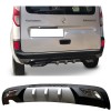 Renault Kangoo Difüzör Difizör Gri + Kare Egzoz Görünüm C Tip
