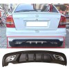 Opel Astra G Difüzör Difizör Siyah + Kare Egzoz Görünüm C Tip 1998 - 2004