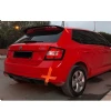 Skoda Fabia Difüzör Difizör Plastik Parlak Siyah 2015 ve üzeri Arka-bodykit-ek-karlık