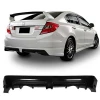 Honda Civic FB7 Mugen RR Arka Ek Plastik Siyah Difüzör 2012-2016 Arka-bodykit-ek-karlık