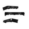 Honda Civic FB7 Mugen RR Arka Ek Plastik Siyah Difüzör 2012-2016 Arka-bodykit-ek-karlık