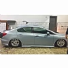 Honda Civic FB7 Custom Yan Marşpiyel Seti Mat Siyah Plastik 2 Adet 2012 2013 2014 2015 2016