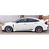 Honda Civic Fc5 Turbo Yan Marşpiyel Seti Mat Siyah Plastik 2 Adet 2016 2017 2018 2019 2020 2021