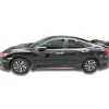 Honda Civic Fc5 Turbo Yan Marşpiyel Seti Mat Siyah Plastik 2 Adet 2016 2017 2018 2019 2020 2021