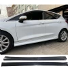 Ford Fiesta Mk7 Yan Marşpiyel Seti Mat Siyah Plastik 2 Adet 2018-2025