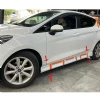 Ford Fiesta Mk7 Yan Marşpiyel Seti Mat Siyah Plastik 2 Adet 2018-2025