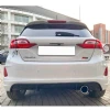 Ford Fiesta 2018+ Difüzör Difizör Plastik Parlak Siyah 2018-2023 Arka-bodykit-ek-karlık