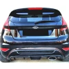Ford Fiesta Mk6 Izgaralı Difüzör Difizör Plastik Parlak Siyah 2008-2017 Arka-bodykit-ek-karlık