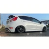 Ford Fiesta Mk6 Aero Yan Marşpiyel Seti Mat Siyah Plastik 2 Adet 2008-2017
