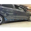 Ford Fiesta Mk6 Custom Yan Marşpiyel Seti Mat Siyah Plastik 2 Adet 2008-2017