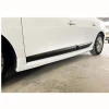 Renault Fluence Yan Marşpiyel Seti Mat Siyah Plastik 2 Adet 2009 2010 2011 2012 2013 2014 2015 2016
