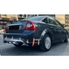 Ford Focus 2.5 Sedan Arka Ek Plastik Siyah Difüzör 2008 2009 2010 2011 Arka-difizör-bodykit-ek