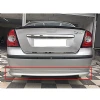 Ford Focus 2 Sedan Arka Ek Plastik Siyah Difüzör 2004 2005 2006 2007 2008 Arka-difizör-bodykit-ek