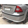Ford Focus 2 Sedan Arka Ek Plastik Siyah Difüzör 2004 2005 2006 2007 2008 Arka-difizör-bodykit-ek