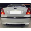 Ford Focus 2 Sedan Arka Ek Plastik Siyah Difüzör 2004 2005 2006 2007 2008 Arka-difizör-bodykit-ek