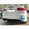 Ford Focus 3 Sedan Arka Ek Plastik Siyah Difüzör 2011 2012 2013 2014 Arka-bodykit-ek-karlık