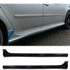 Vw Golf 5 GTI Yan Marşpiyel Seti Mat Siyah Plastik 2 Adet 2003 2004 2005 2006 2007 2008 2009
