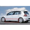 Vw Golf 5 GTI Yan Marşpiyel Seti Mat Siyah Plastik 2 Adet 2003 2004 2005 2006 2007 2008 2009