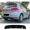 Vw Golf 6 GTI Difüzör Difizör Plastik Parlak Siyah Çıkışsız 2008 2009 2010 2011 2012 Arka-difizör-bodykit-ek