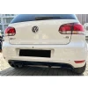 Vw Golf 6 GTI Difüzör Difizör Plastik Parlak Siyah Çıkışsız 2008 2009 2010 2011 2012 Arka-difizör-bodykit-ek