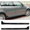 Vw Golf 6 GTI Yan Marşpiyel Seti Mat Siyah Plastik 2 Adet 2009 2010 2011 2012