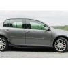 Vw Golf 6 GTI Yan Marşpiyel Seti Mat Siyah Plastik 2 Adet 2009 2010 2011 2012
