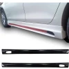 Vw Golf 6 Rieger Yan Marşpiyel Seti Mat Siyah Plastik 2 Adet 2009 2010 2011 2012
