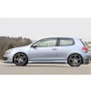 Vw Golf 6 Rieger Yan Marşpiyel Seti Mat Siyah Plastik 2 Adet 2009 2010 2011 2012