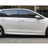 Vw Golf 7 Aero Yan Marşpiyel Seti Mat Siyah Plastik 2 Adet 2012-2019