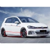 Vw Golf 7 Oettinger Yan Marşpiyel Seti Mat Siyah Plastik 2 Adet 2012-2019