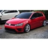 Vw Golf 7 R Yan Marşpiyel Seti Mat Siyah Plastik 2 Adet 2012-2019
