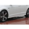 Vw Golf 7 R Yan Marşpiyel Seti Mat Siyah Plastik 2 Adet 2012-2019