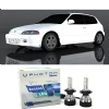 Honda Civic Uzun + Kısa Far Ampulü H4 Access Yeni Seri Beyaz 1992-1995