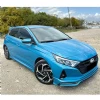 Hyundai i20 Custom Yan Marşpiyel Seti Mat Siyah Plastik 2 Adet 2019-2025