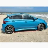 Hyundai i20 Custom Yan Marşpiyel Seti Mat Siyah Plastik 2 Adet 2019-2025