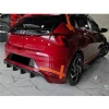 Hyundai i20 Arka Ek Plastik Siyah Difüzör 2019+ Arka-bodykit-ek-karlık