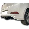 Hyundai i20 R20 Arka Ek Difüzör Difizör Plastik Parlak Siyah 2014 2015 2016 2017 Arka-difizör-bodykit-ek