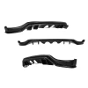 Hyundai i20 R20 Arka Ek Difüzör Difizör Plastik Parlak Siyah 2014 2015 2016 2017 Arka-difizör-bodykit-ek