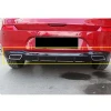 Hyundai i30 Difüzör Difizör Plastik Parlak Siyah Egzoz Görünüm 2017 2018 2019 2020 Arka-difizör-bodykit-ek