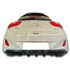 Hyundai i30 Difüzör Difizör Plastik Parlak Siyah 2012-2017 Arka-difizör-bodykit-ek-custom-karlık