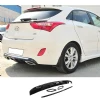 Hyundai i30 Sport Difüzör Parlak Siyah Egzoz Görünüm 2012-2017 Arka-bodykit-ek-karlık