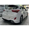 Hyundai İ30 RS Arka Ek Plastik Siyah Difüzör 2012-2017 Arka-bodykit-ek-karlık