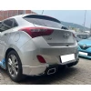 Hyundai İ30 RS Arka Ek Plastik Siyah Difüzör 2012-2017 Arka-bodykit-ek-karlık